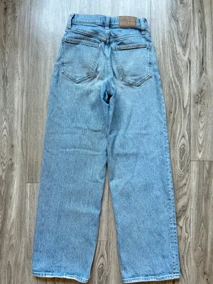 Madewell The Perfect Vintage Wide-Leg Jean Light Wash Size 23 thumbnail 6
