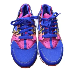 Nike Huarache Run Print GS running shoes Purple Pink 7Y Womens 8.5 thumbnail 7