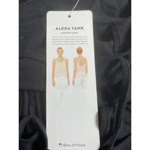 NEW Alo Yoga Alexa Strappy Sleeveless Yoga Gym Athletic Activewear Tank Top XS thumbnail 5