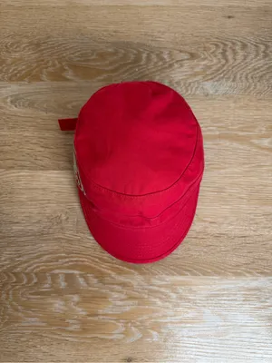 NWOT NFL San Francisco Red Embroidered Sequins Women's Cadet Hat, OS thumbnail 6
