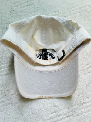 carbliss white baseball strapback cap thumbnail 3
