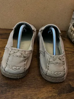 UGG Light Brown Suede Slip On Flat Slippers Women’s Size 9.5 thumbnail 3