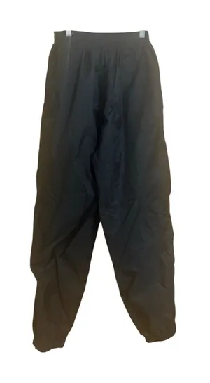 Vintage 90s Size XS Black High-Rise Windbreaker Activewear Pants thumbnail 1