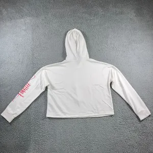 Fiancée‎ Sweatshirt Women Large Long Sleeve Crop Top Hoodie Married Engaged thumbnail 3