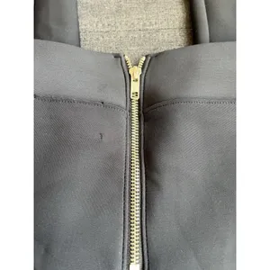 Reformation Black High Rise Skinny Pants Stretch Back‎ Zip Pintuck Small thumbnail 5