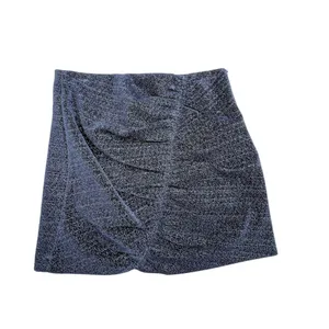 ZARA TRF navy sparkly mini skirt| Size: Medium thumbnail 2