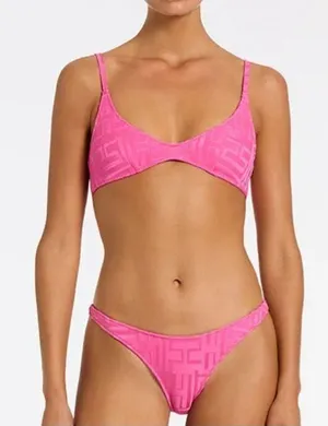 Pink Triangl Bikini Set thumbnail 1