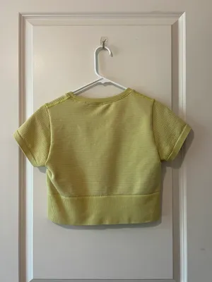 Aerie OFFLINE Sidewalk Seamless Cropped T-Shirt thumbnail 2