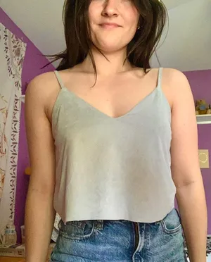 Forever 21 Gray / Blue Tank Top thumbnail 4
