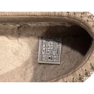 UGG Tazz Mustard Seed Size 12 Platform Slippers - Beige Pre-Owned thumbnail 6