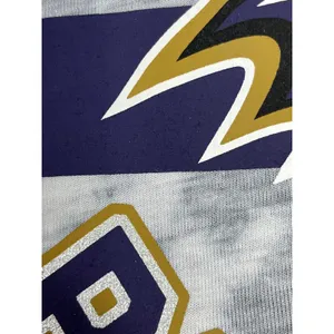 National Football League Team Apparel Baltimore Ravens Tank Top Junior XL 15-17 Gray/White Tie Dye‎ Racerback Tank thumbnail 11