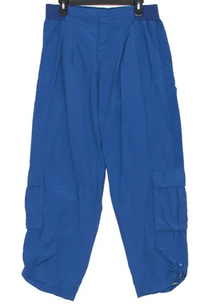 Free People Movement Mesmerize Me Pants Cargo Slouchy Baggy Gorpcore Blue L thumbnail 1
