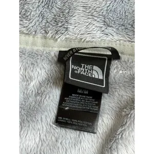 EUC The North Face Women's Luxe Osito Jacket Gray soft casual size M thumbnail 3