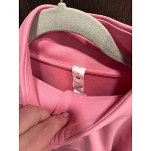 lululemon Brushed Softstreme Half Zip in a pink shade 14 thumbnail 3