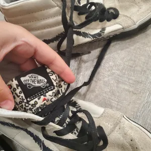 Vans SK8 Hi Reissue DIY Black/True White Unisex Skate Shoes Size 5 (M) 6½ (W) thumbnail 9