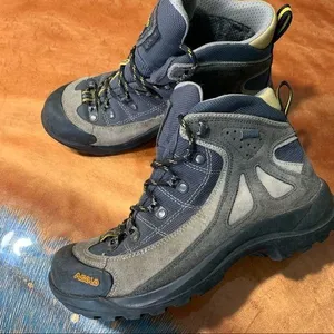 Asolo Gortex Waterproof Leather Hiking Boots FSN 70 GTX size 8.5 thumbnail 1
