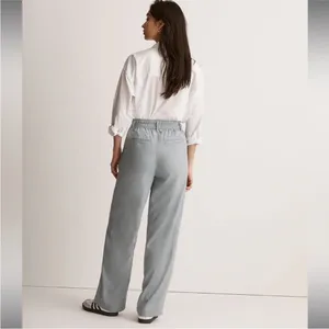 Madewell Blue Trouser Pants thumbnail 2