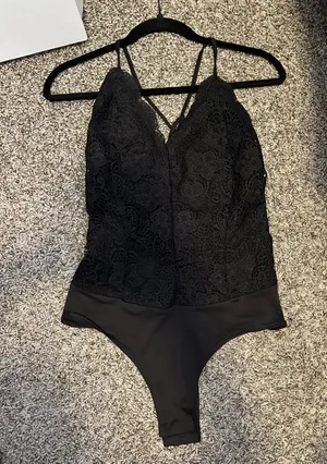 black bodysuit Size M thumbnail 1