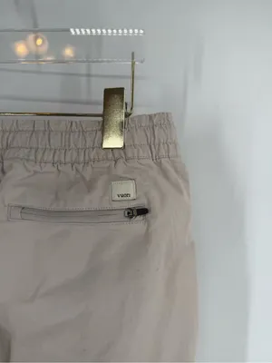 Vuori Vintage Ripstop Pants Women's In Coconut Organic Cotton VW450 Size M thumbnail 4