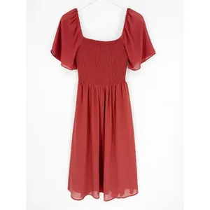 Baltic Born Colette Sweetheart Neck Midi Dress Women's S‎ Red Feminine thumbnail 2