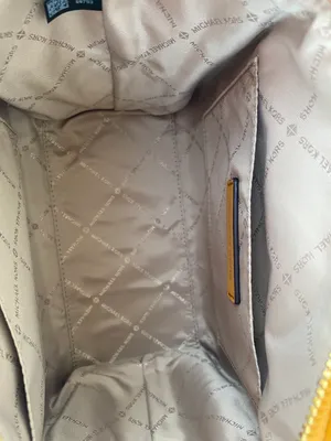 Michael Kors SM Avril Top-Zip Satchel | Purse | Handbag - Marigold thumbnail 8