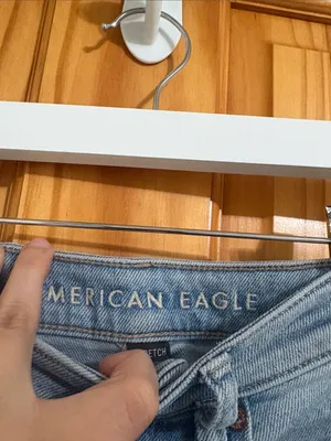American Eagle Stretch Distressed Mom Jeans Size 000 thumbnail 4