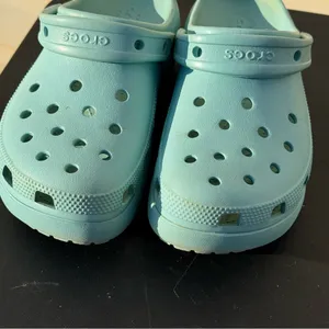 Crocs Women's Classic Clog - Light Blue Size 8 thumbnail 2