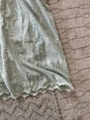 Gingham ZARA Dress Maxi Halter thumbnail 4