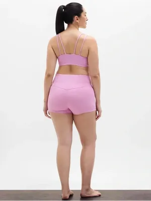 New Athleta XL Elation Ultra High Rise 3" Shortie X-Large Waterlilly Pink thumbnail 6