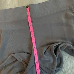 Athleta Serenity Shortie Shorts Gray Small | Modal Soft High Rise Lounge thumbnail 5