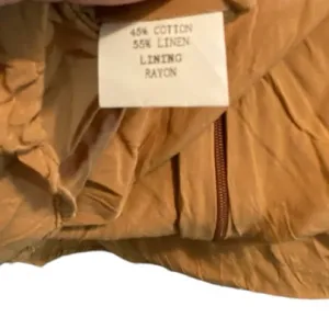 All About May Linen Blend‎ Dress Brown Size 6 thumbnail 8