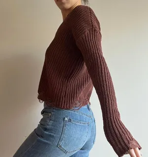 Planet Gold Brown  NWT Sweater Size Small thumbnail 2
