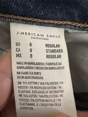 American Eagle Mom Jeans, Size 0 thumbnail 6