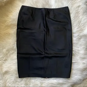 💜Vera Wang💜Lavender Label Black Pencil Skirt with Back Zipper and Pocket thumbnail 2