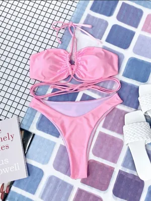 SheIn Pink Bikini thumbnail 4