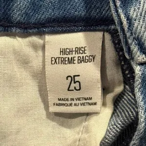 BDG Jeans Rih Extreme Baggy High Rise Y2K Streetwear Grunge 90s Indie Blue 25 thumbnail 3