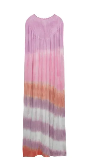 ZARA Knit Tie Dye Dress thumbnail 1