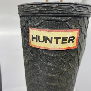 Unisex Hunter Snake Embossed Boots Size US 6M/7F thumbnail 4