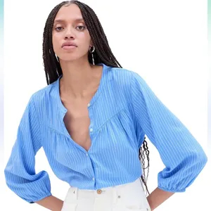 Gap button front Shirt Womens S NWT thumbnail 1