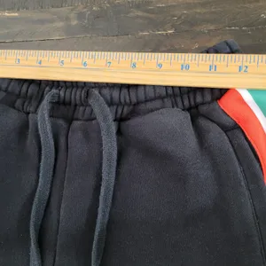 7-Eleven Women’s XS Jogger Sweatpants Black Side Accent Stripe Lounge Pants thumbnail 5