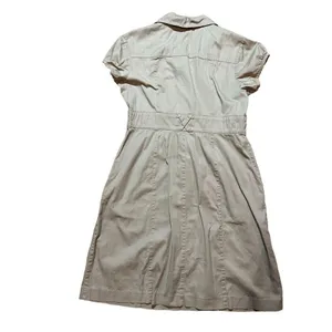Robbie Bee Khaki Utility denim dress sz 10P‎ thumbnail 7