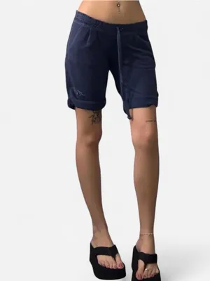 Y2K Abercrombie & Fitch Navy Drawstring Casual Shorts thumbnail 2