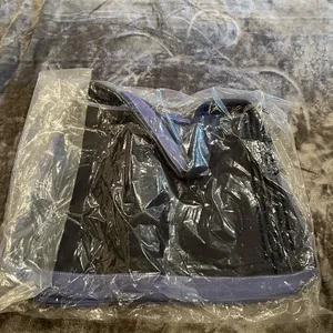 Lululemon Black and Blue Tote with Stripes thumbnail 2