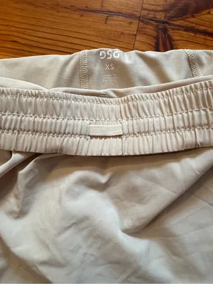 DSG Light Tan Athletic Tennis Skirt with Shorts Size XS thumbnail 4