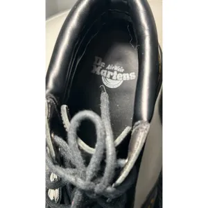 Dr.‎ Martens Persephone Heeled Boot Sz 7 Black Leather Lace Up Platform Lug Sole thumbnail 7