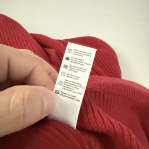 George Women’s Size Small Red Ribbed Long Skirt GRF42001LD thumbnail 6