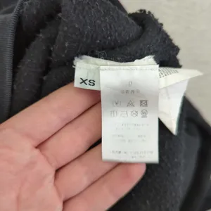 Alexander Wang‎ Black Saw Blade Hoodie Industrial Strength Women's XS Pullover thumbnail 9