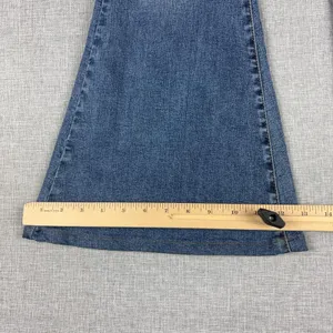 Free People Jeans Womens 27 Blue Medium Wash Mid Rise Flare Stretch Denim thumbnail 2
