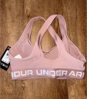 Under Armour Sports Bra Pink thumbnail 2
