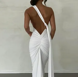 White backless dress Size XS thumbnail 2